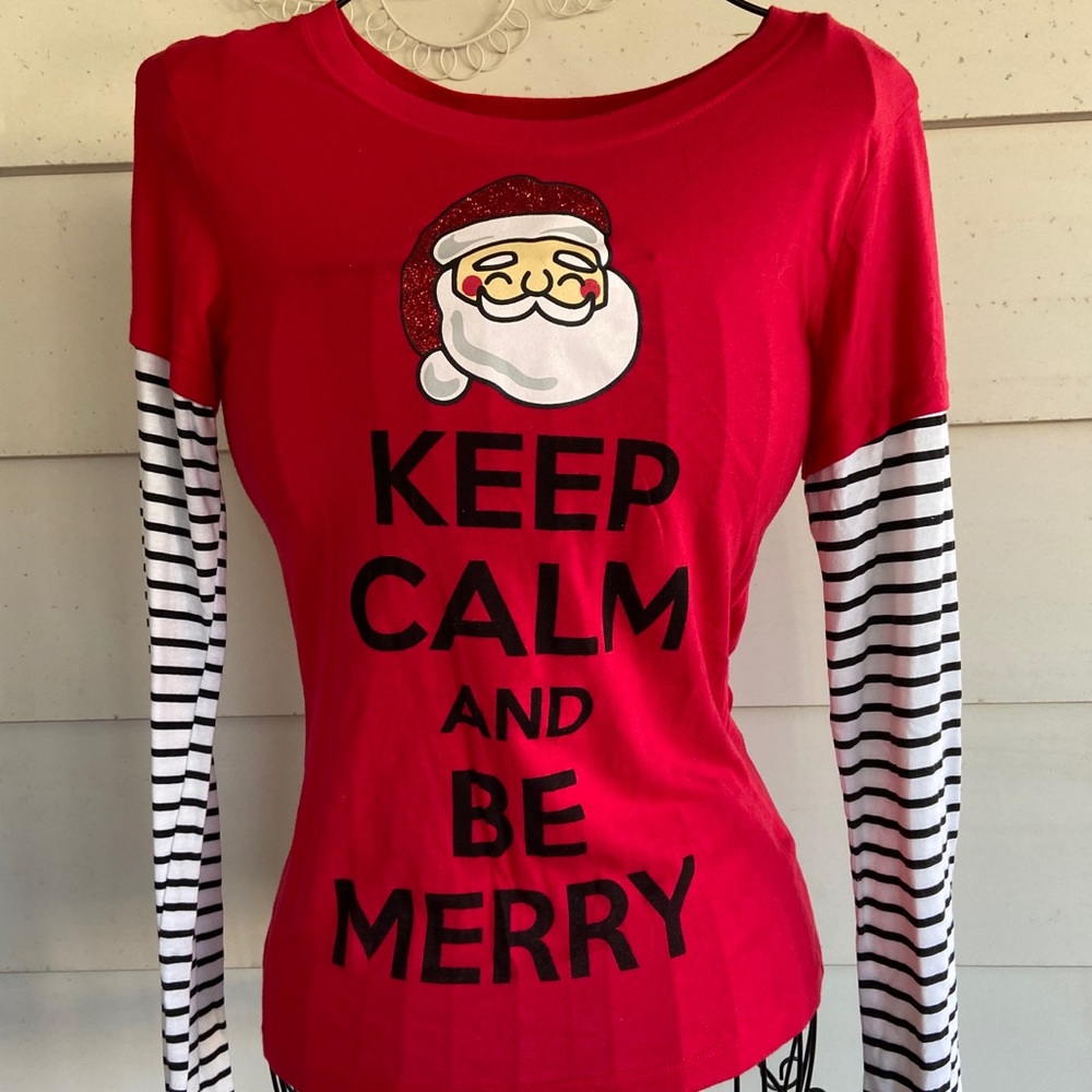 Keep Calm and Be Merry Longsleeve
